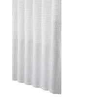 Textured Honeycomb Shower Curtain