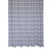 Pom-Pom Cotton Shower Curtain