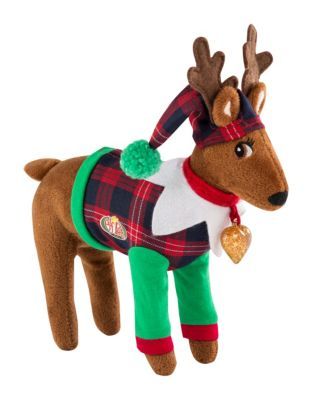 Elf Pets A Reindeer Tradition Plush Toy & Book Set - French Version