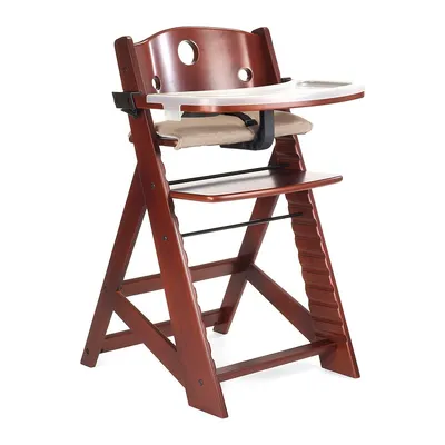 Height Right High Chair in Mahogany