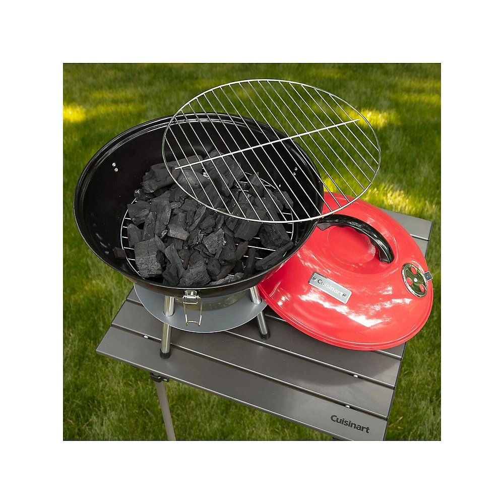 14-Inch Portable Charcoal Grill CCG-190RB-C