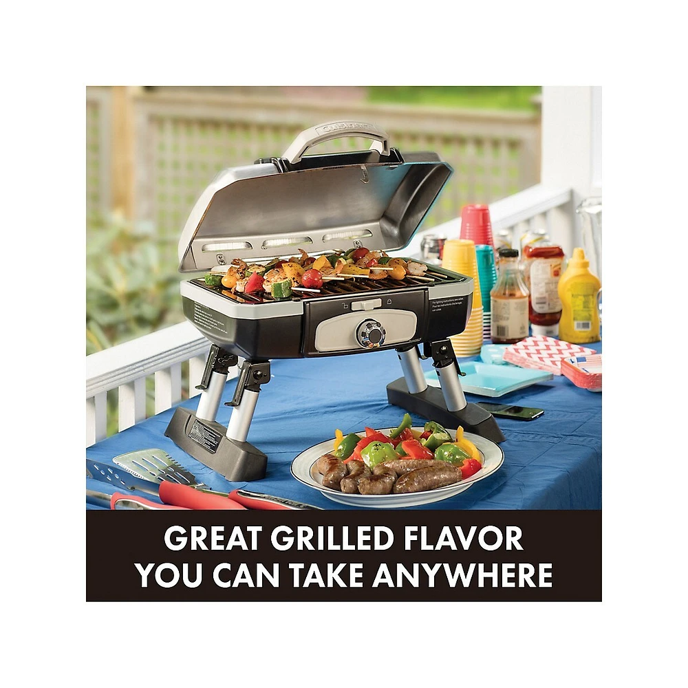 Petite Gourmet Portable Tabletop Gas Grill