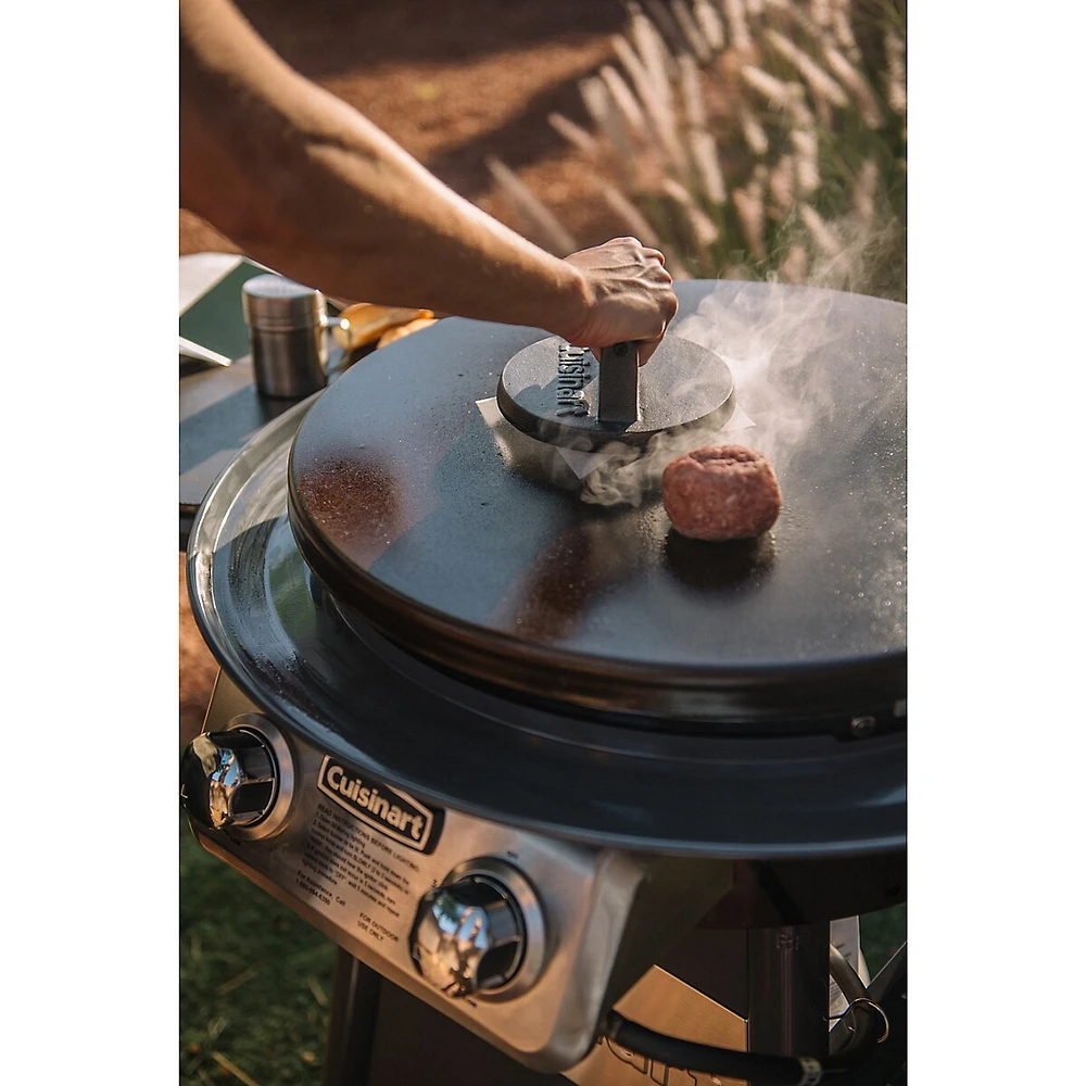 Cast Iron Smashed Burger Press