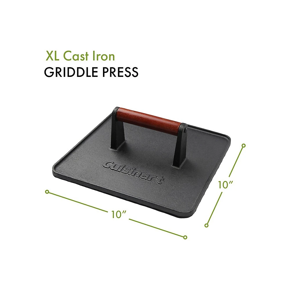 XL Cast Iron Griddle Perss