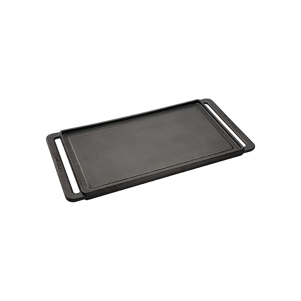 Reversible Cast Iron Grill/Griddle Plate