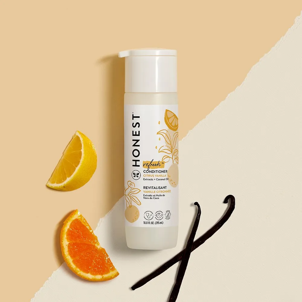 The Honest Company - Revitalisant - Doux au quotidien - Orange douce et vanille - 296 ml