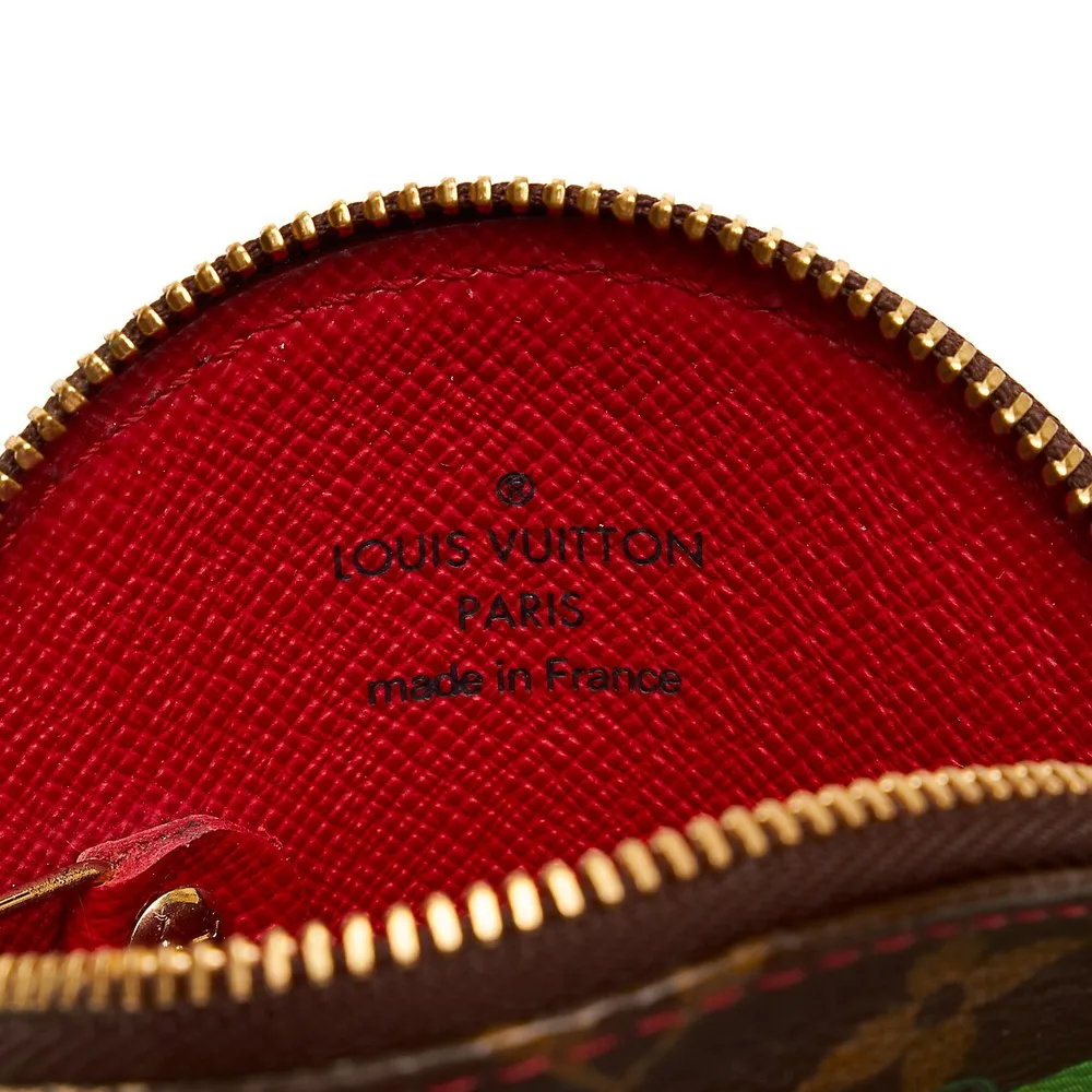 Louis Vuitton Monogram Canvas Cerises Round Coin Purse Louis