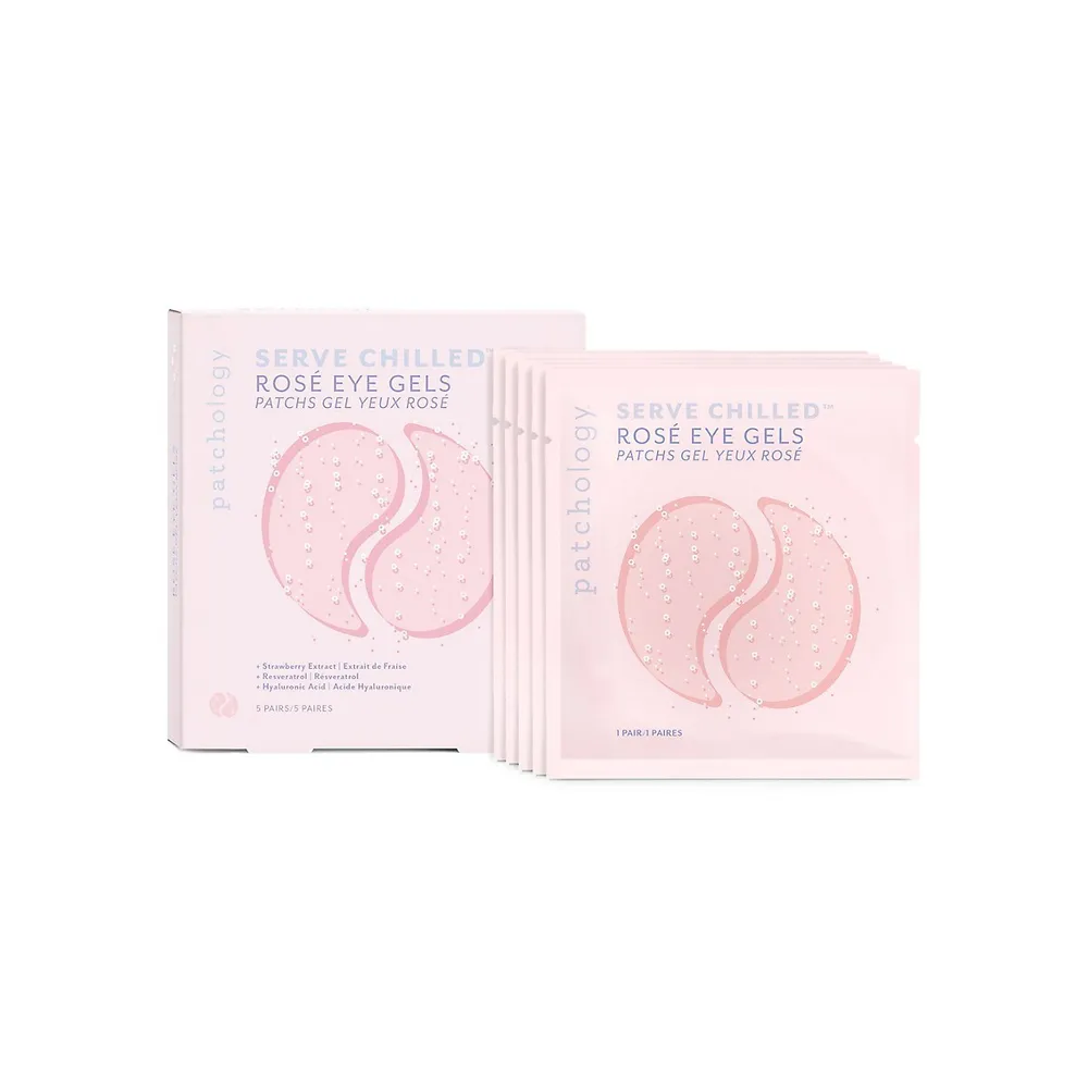 Serve Chilled Rosé Eye Gels