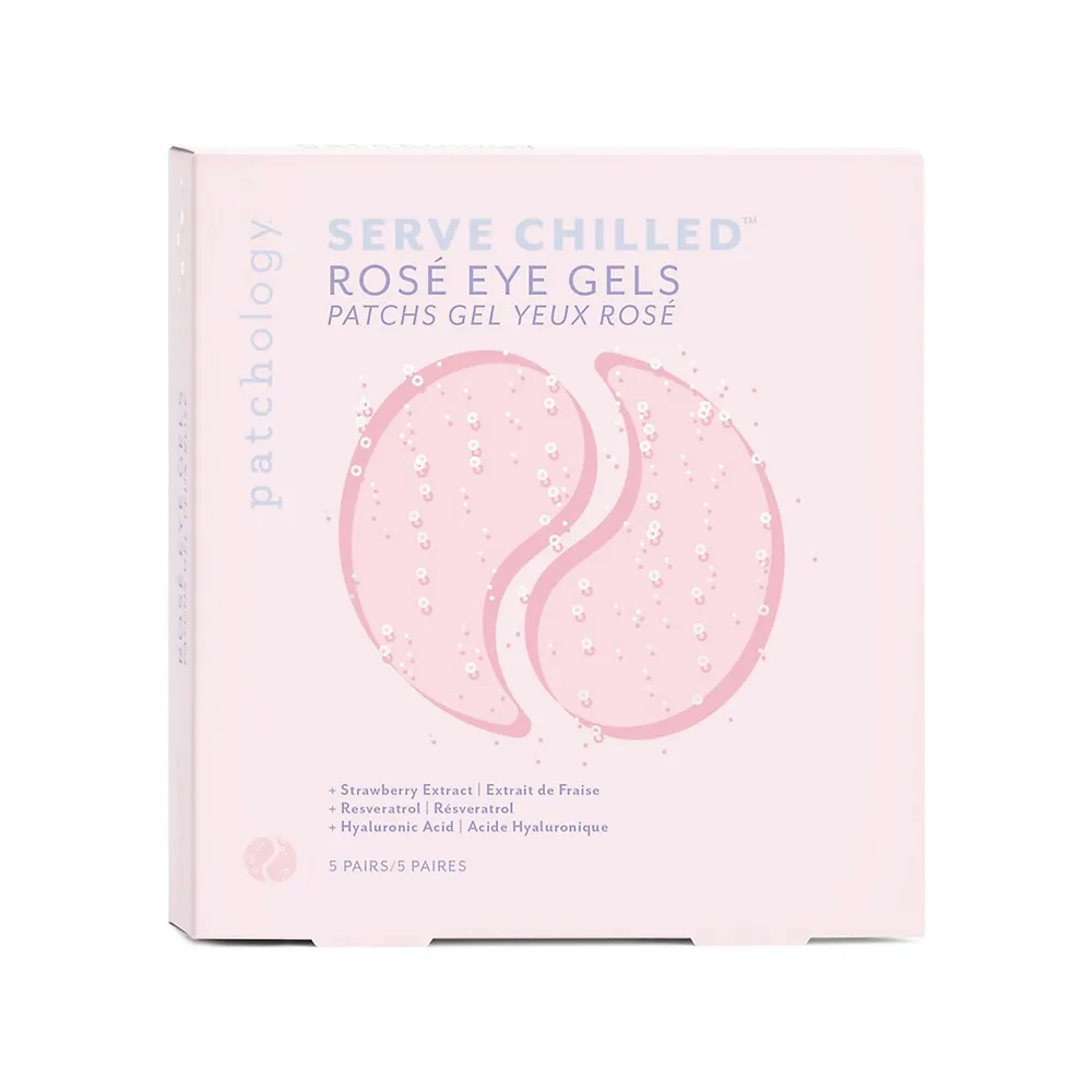 Serve Chilled Rosé Eye Gels