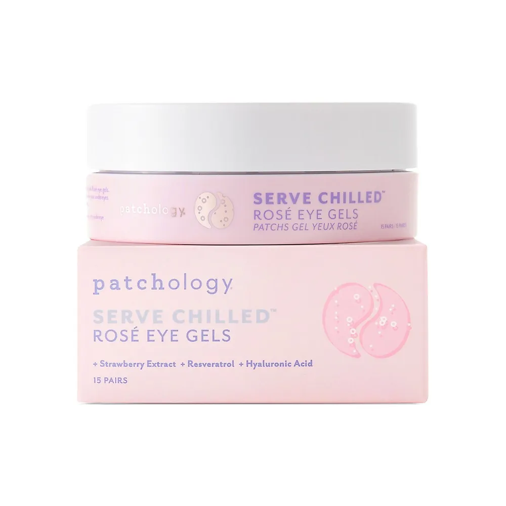 Serve Chilled Rosé Eye Gels