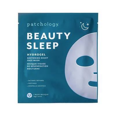 Masque hydrogel visage de régénération nocturne Beauty Sleep