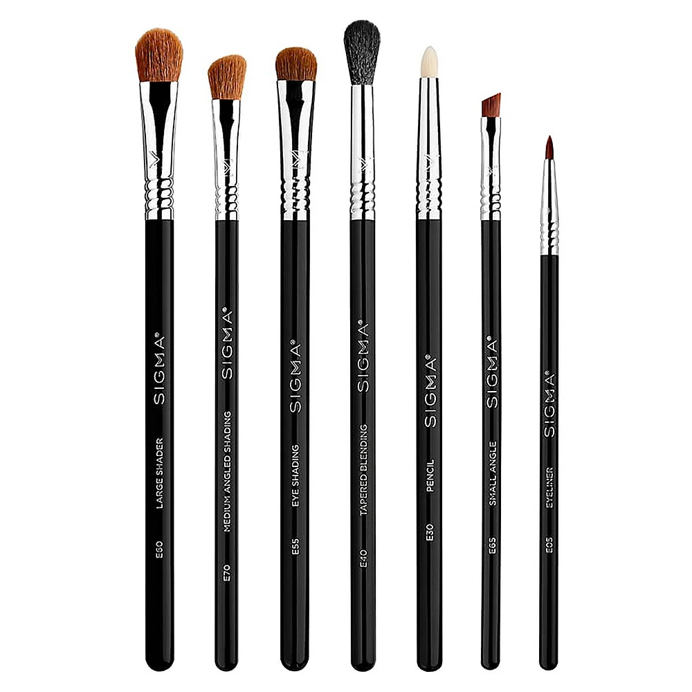 Seven-Piece Basic Eyes Brush Kit - $145 Value