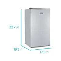 Réfrigérateur compact avec congélateur, 3,2 pi³, BCRK32W
