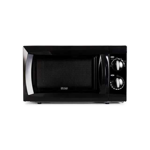 Commercial Chef CHM660W 0.6 cu. ft. Microwave Oven, 600W