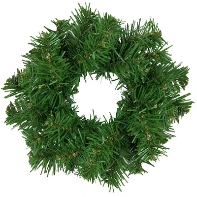 Deluxe Dorchester Pine Artificial Christmas Wreath, 6-inch, Unlit