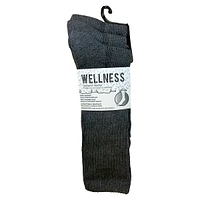 Men's 3-Pair Non-Binding Cushioned-Sole Crew Socks Pack