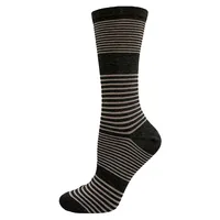 Men's Striped Rayon From Bamboo Crew Socks