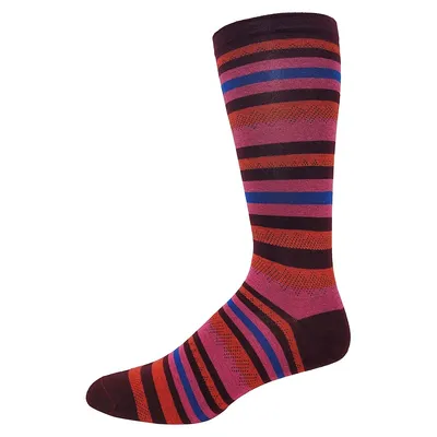 ​Men's Striped Crew Socks