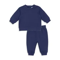 Baby Boy's 2-Piece Basic Jogger Set