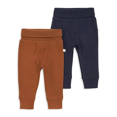 Baby's 2-Pack Cotton Jogger Pants