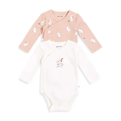Baby's 2-Pack Long-Sleeve Bodysuits