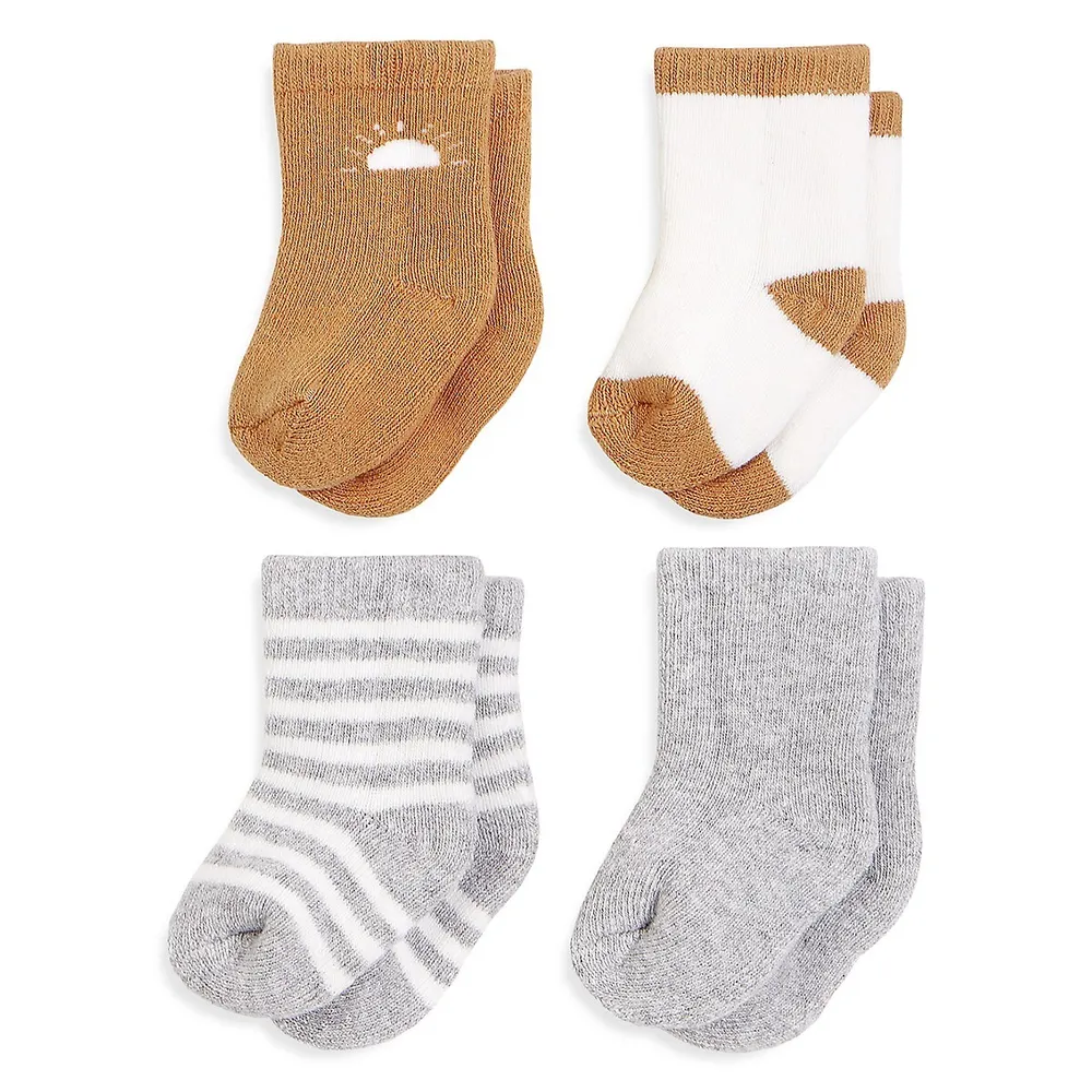 Baby's 4-Pair Socks