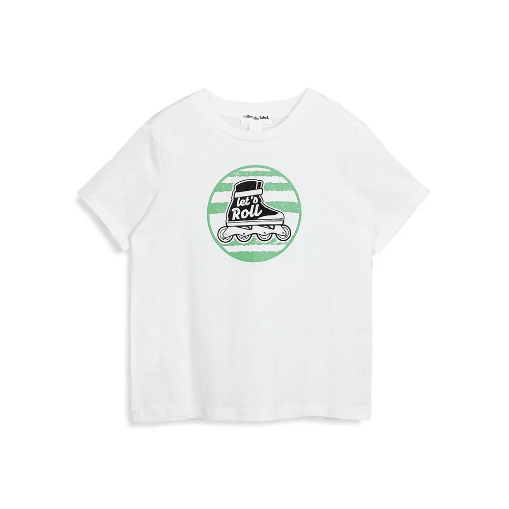 Little Boy's Rink and Roll Graphic T-Shirt
