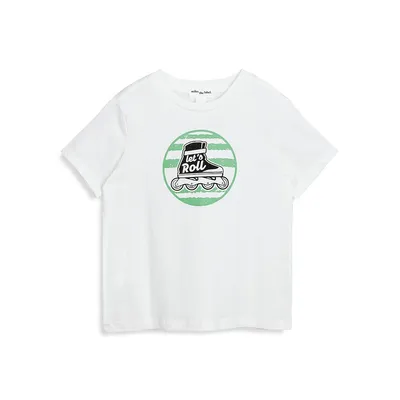 Little Boy's Rink and Roll Graphic T-Shirt