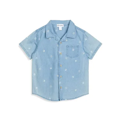 Boy's Rink and Roll Woven Shirt