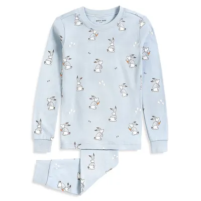 Little Boy's Easter Bunnies 2-Piece Pyjama Set