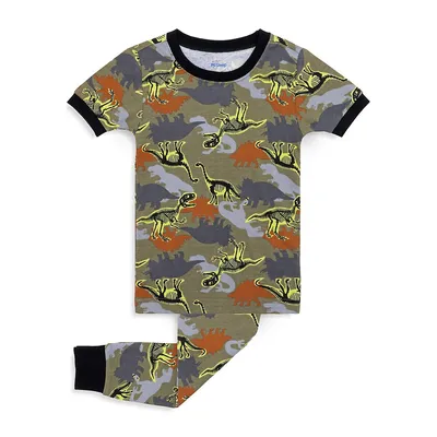 Pyjama à imprimé de dinosaures pour garçon