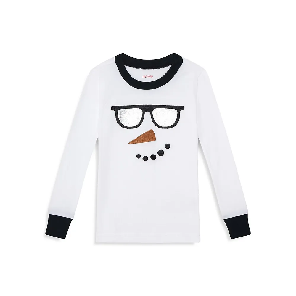 Little Boy's Snowman 2-Piece Pyjama Set