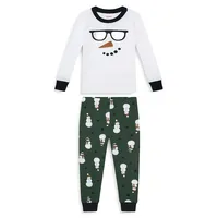 Little Boy's Snowman 2-Piece Pyjama Set