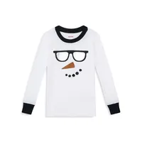 Boy's Snowman 2-Piece Pyjama Set