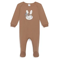 Baby Girl's 2-Pack Long-Sleeve Footed Sleepers