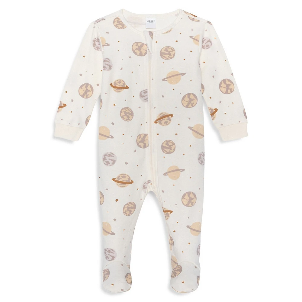 Baby Boy's 2-Pack Long-Sleeve Footed Sleepers