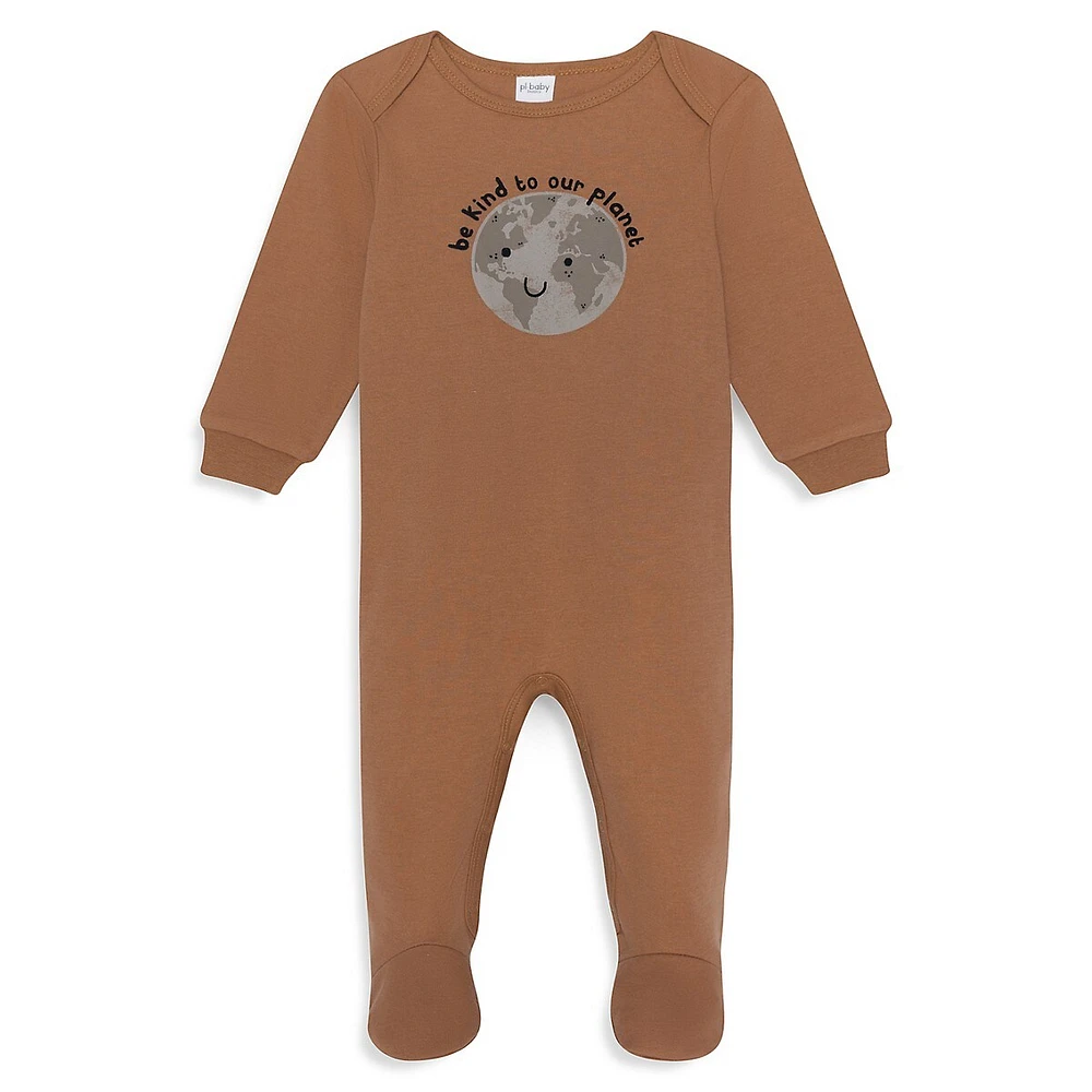 Baby Boy's 2-Pack Long-Sleeve Footed Sleepers