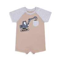 Baby Boy's 3-Piece Romper Set