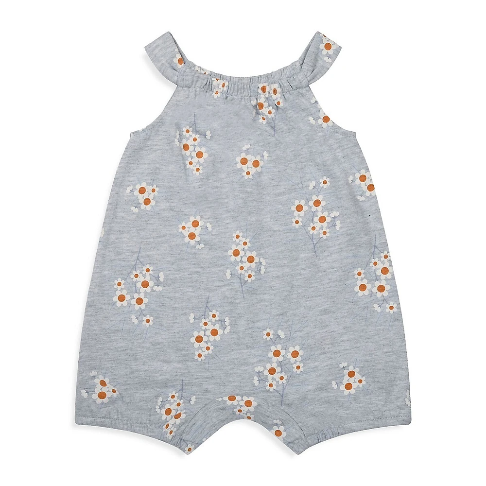 Baby Girl's 3-Pack Rompers