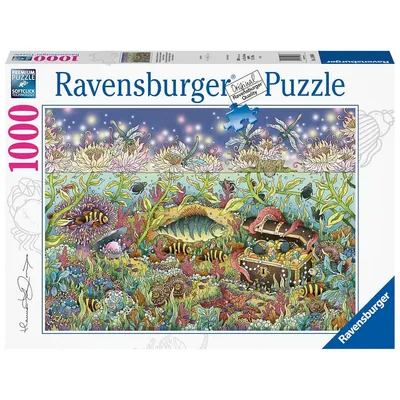 Underwater Kingdom At Dusk 1000 Piece Puzzle