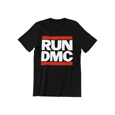 T-shirt imprimé à encolure ras du cou RUN-DMR
