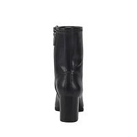 Miley Leather Cocktail Boots