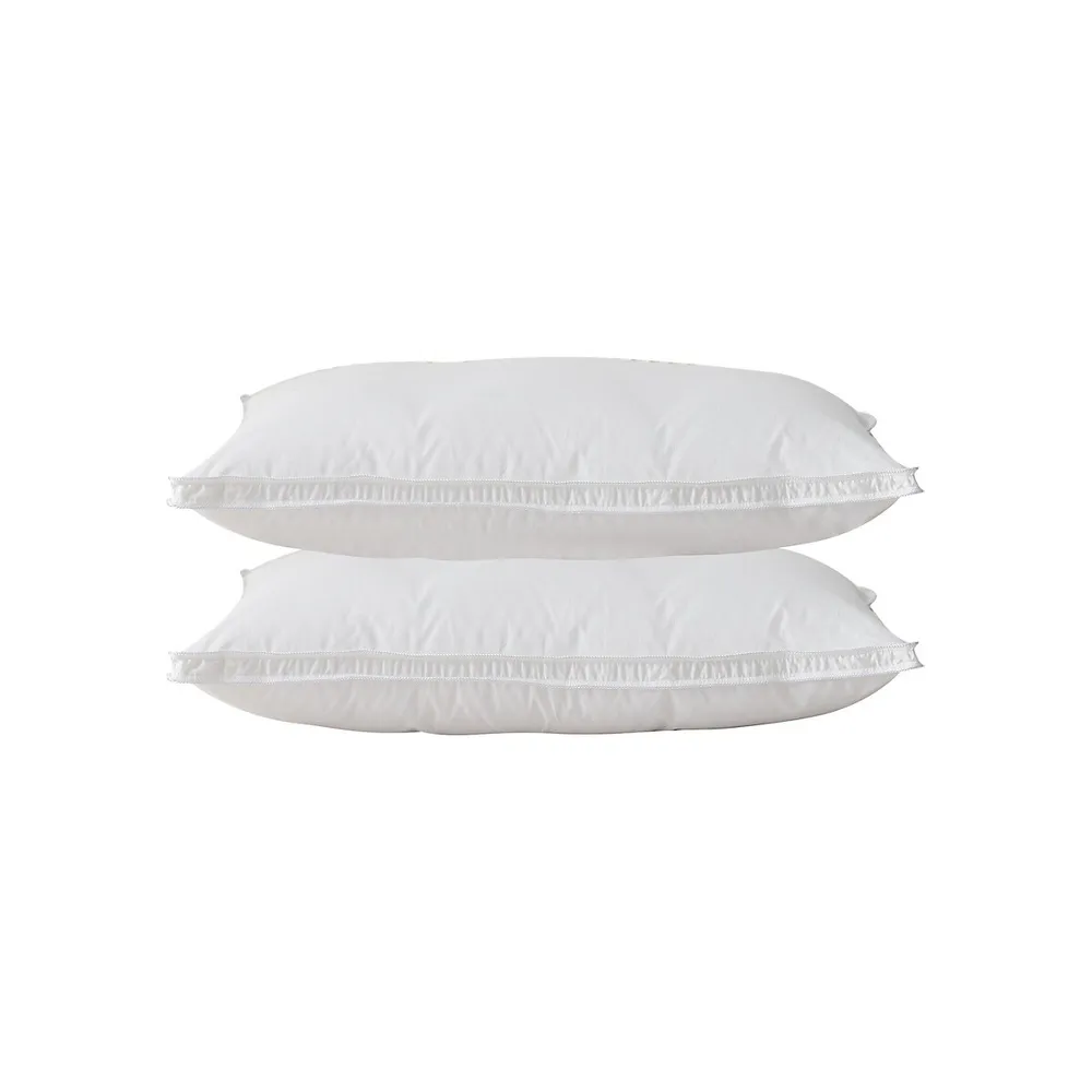 400 Thread Count All Sleep Position White Goose Down Pillow