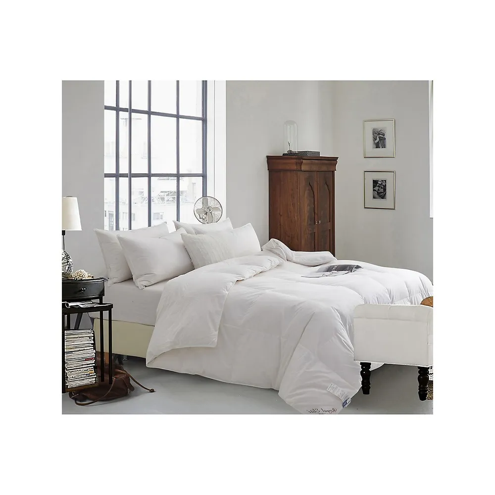 All-Seasons 800FP Hungarian Down 400-Thread Count Cotton Duvet