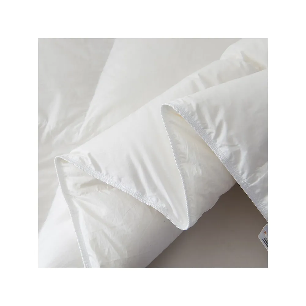 Superior White Goose Down 700 FP Light Weight 400 Thread Count Duvet