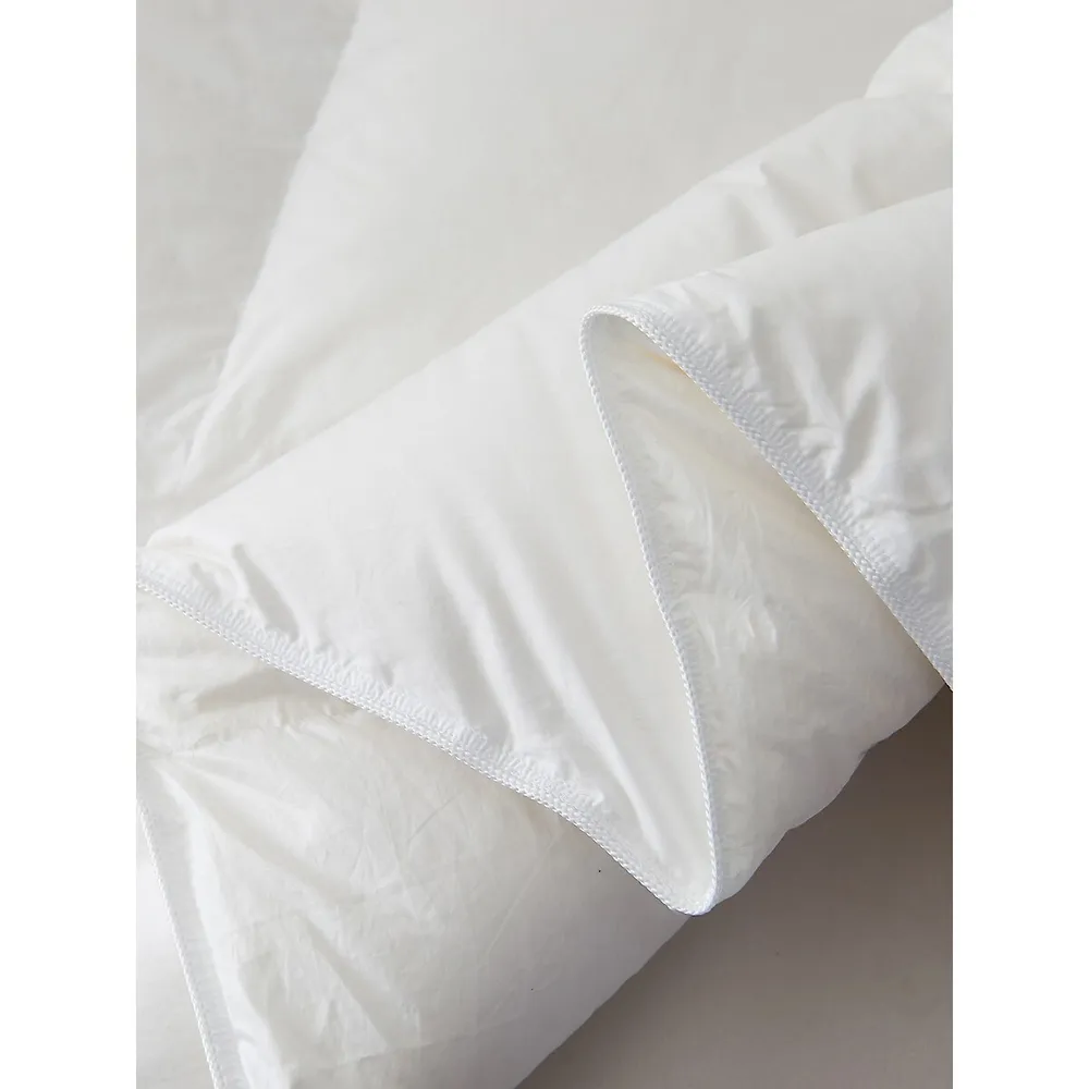 Superior White Goose Down 700 FP Light Weight 400 Thread Count Duvet