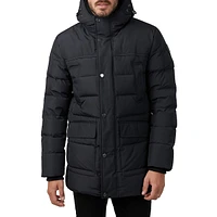 Teller Quilted Hooded Down Parka