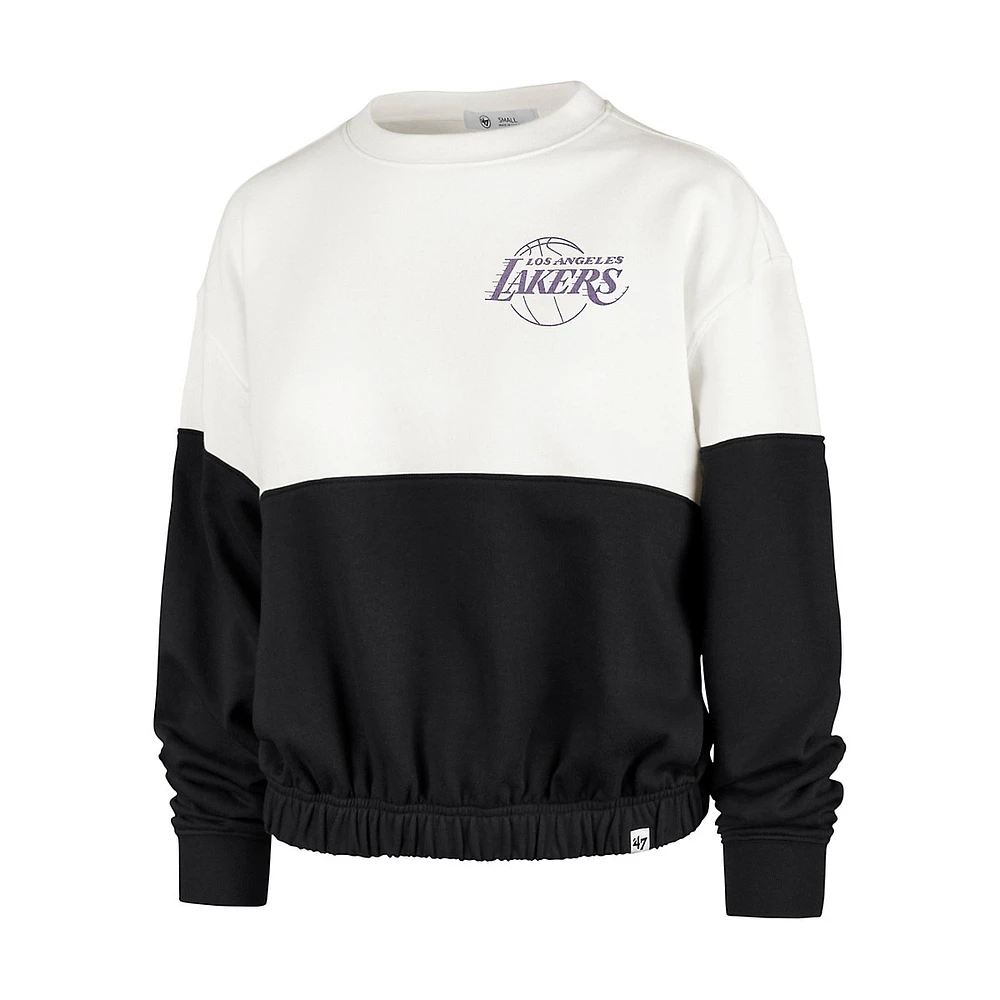 Woomen's Los Angeles Lakers NBA Take '47 Two Bonita Crew Sweatshirt