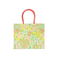 Floral Canvas Tote