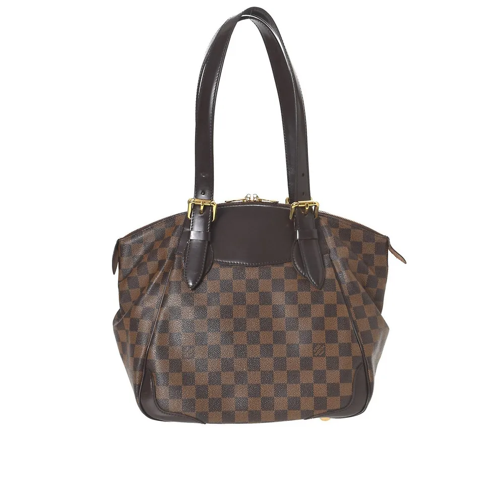 Louis Vuitton Pre-Owned White Totally MM Damier Azur Tote